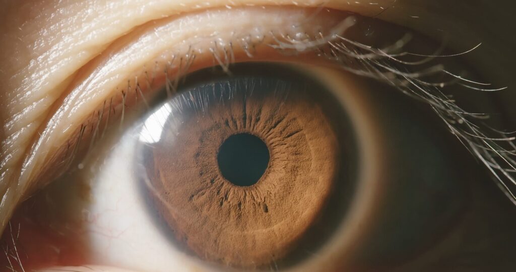 Ojos marrones