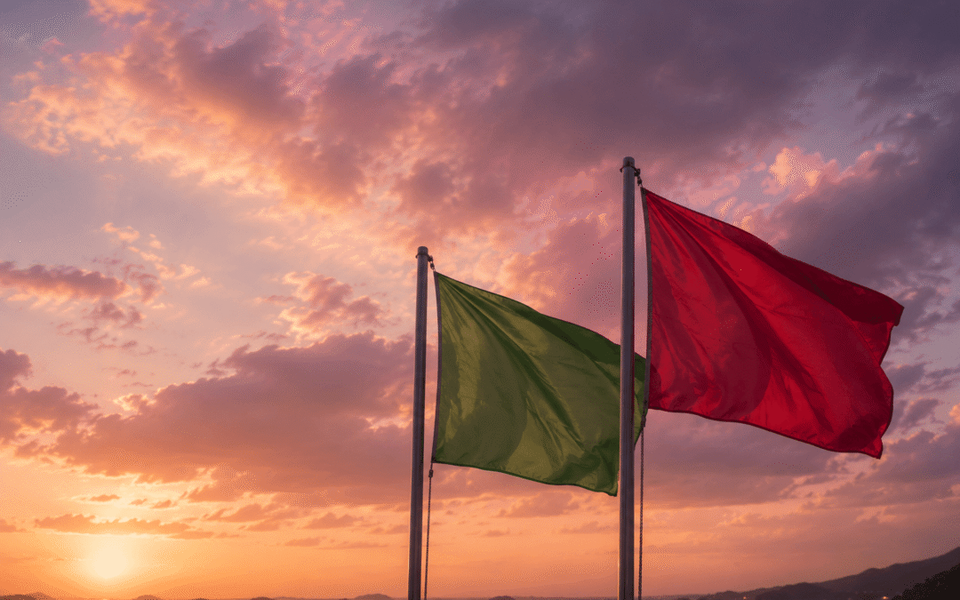 Las red flags vs las green flags de Cáncer