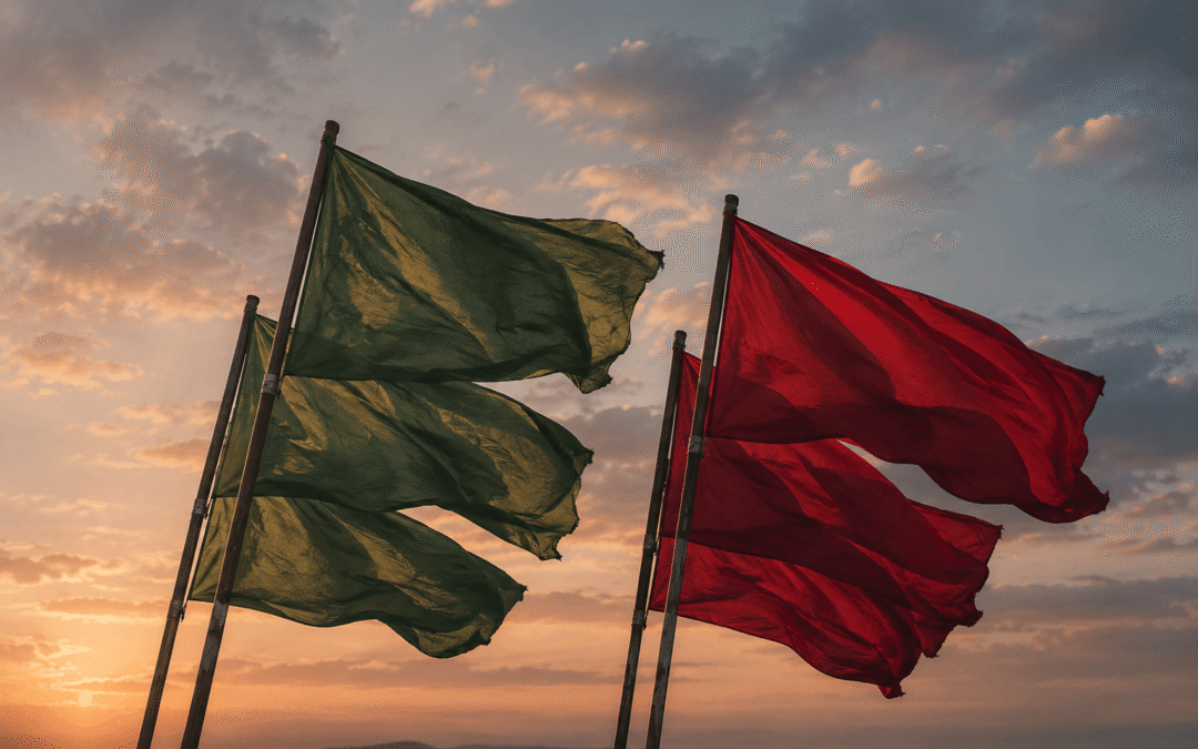 Las red flags vs las green flags de Géminis
