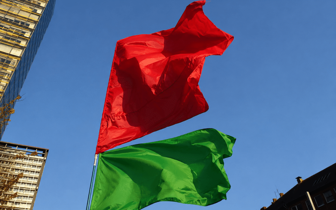 Las red flags vs las green flags de Piscis