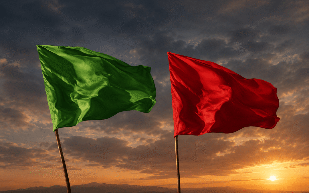Las red flags vs las green flags de Tauro
